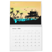 Strände und Brandungs-Kunst-Kalender 2017 Kalender (Jan 2026)