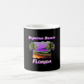 Strände von Boynton Beach Florida Kaffeetasse (Mittel)