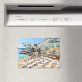 Strände von Cascais, Portugal Postkarte Magnet (In Situ (Geschirrspüler))