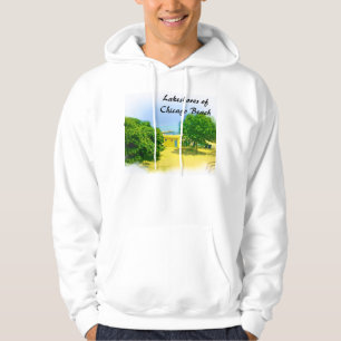 Strände von Chicago Beach Hoodie