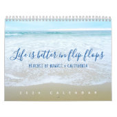 Strände von Hawaii, Kalifornien "Life in Flip Flop Kalender (Titelbild)