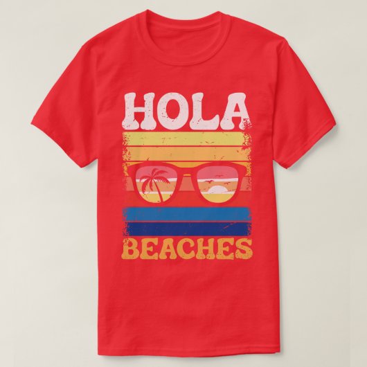 Strände von Hola T-Shirt (Design vorne)