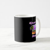 Strände von Kailua-kona Hawaii 1 Kaffeetasse (VorderseiteRechts)