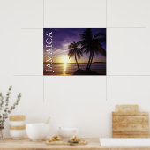 Strände von Negril Jamaica Poster (Küche)