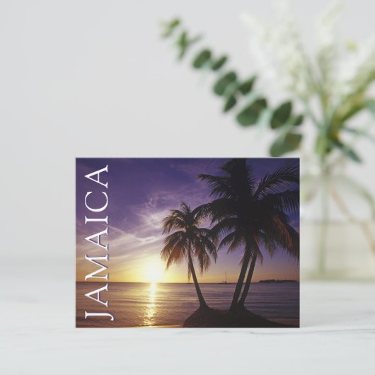 Strände von Negril Jamaica Postkarte (Stehend Vorderseite)