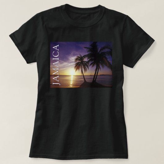 Strände von Negril Jamaica T-Shirt (Design vorne)