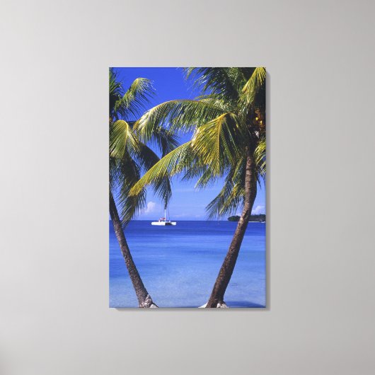 Strände von Negril, Jamaika 2 Leinwanddruck (Vorderseite)