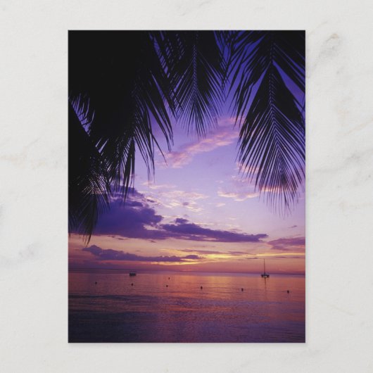 Strände von Negril, Jamaika 2 Postkarte (Vorderseite)