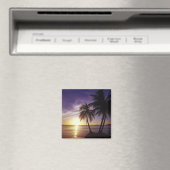 Strände von Negril, Jamaika 3 Magnet (In Situ (Geschirrspüler))