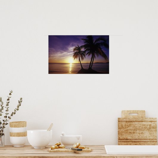 Strände von Negril, Jamaika Poster (Küche)