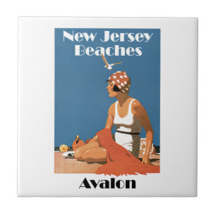 Strände von New Jersey ~ Avalon Fliese