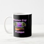 Strände von Panama City Florida Kaffeetasse (Links)