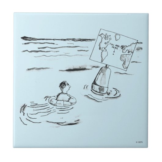 Stranded Fliese (Vorderseite)