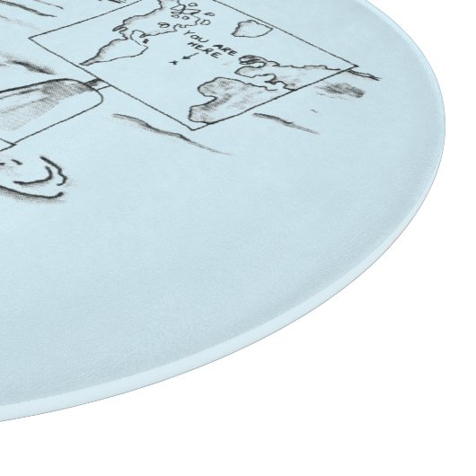 Stranded Schneidebrett (Ecke)