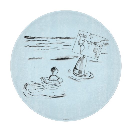 Stranded Schneidebrett (Vorderseite)