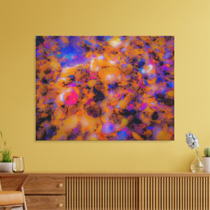 Strandeindruck, Felsen und Muscheln Leinwanddruck