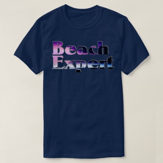 Strandexperte T-Shirt (Design vorne)