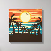 STRANDFAHRT LEINWANDDRUCK (Vorderseite)