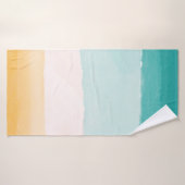 Strandfarbe Badehandtuch (Badehandtuch)