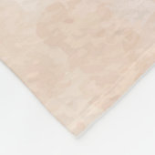 Strandfarbe Fleecedecke (Ecke)