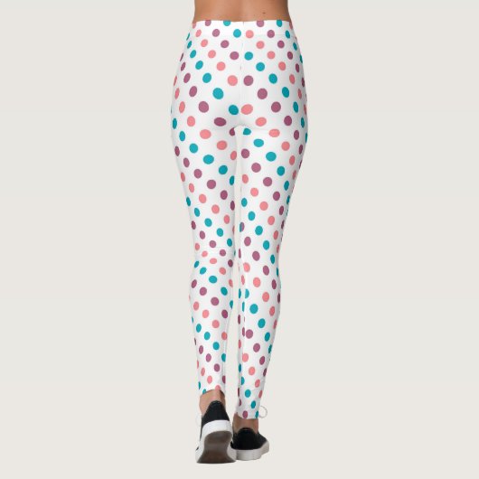 Strandfarbe Leggings (Rückseite)