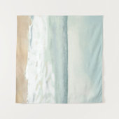 Strandfarbe Wandteppich (Vorderseite (Horizontal))