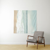 Strandfarbe Wandteppich (Beispiel (Horizontal))