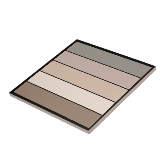 Strandfarben auf Aquarellpapier Fliese (Seite)