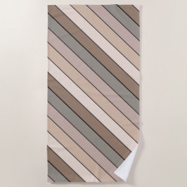 Strandfarben auf Aquarellpapier Strandtuch