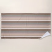 Strandfarben auf Aquarellpapier Strandtuch (Vorderseite)