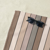 Strandfarben auf Aquarellpapier Strandtuch (Beispiel)