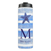 Strandfarben Thermosbecher (Vorderseite)