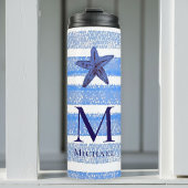 Strandfarben Thermosbecher