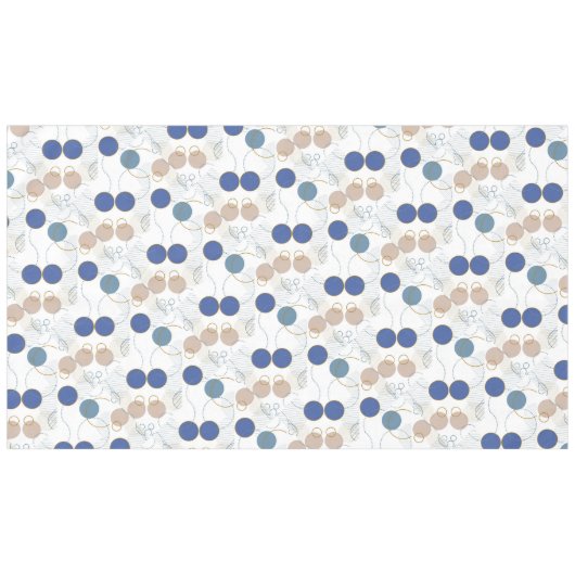 Strandfarben Tischdecke (Vorderseite (Horizontal))