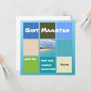 Strandfarben von St. Maarten