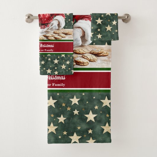 Strandfarbene Santa Bath Handtücher mit Familienna (Insitu)