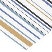 Strandfarbenstreifen Großer Tischläufer (Ecke)