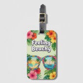 Strandfeeling Gepäckanhänger (Vorderseite Vertikal)