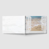 Strandfenster mit Zitat-Gästebuch Gästebuch (Voll)