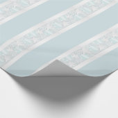 Strandfisch und Seashells Beach Wedding Geschenkwr Geschenkpapier (Ecke)