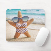 Strandfische tragen einen Bikini Mousepad (Mit Mouse)
