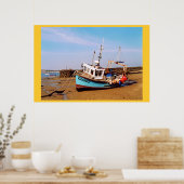 STRANDFISCHEREI IN GUERNSEY POSTER (Küche)