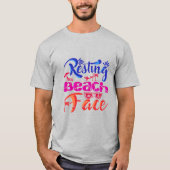 Strandfläche T-Shirt (Vorderseite)