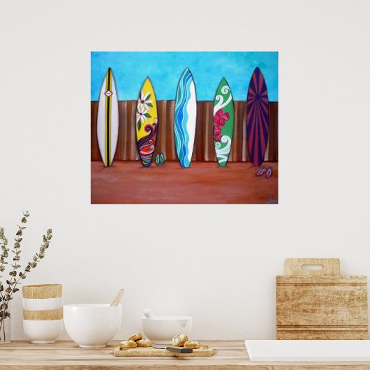 STRANDFLÄCHEN POSTER (Küche)