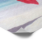 Strandflagge - Sturmwarnung 1985 Poster (Ecke)