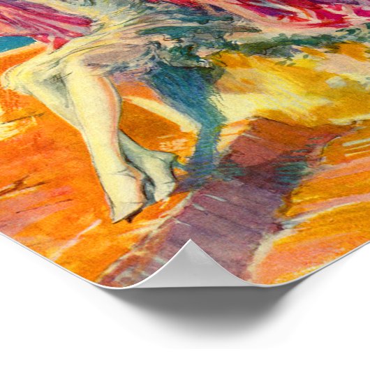 Strandflapper Poster (Ecke)