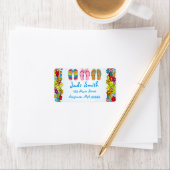 Strandflip-Flops-Adresslisten Adressaufkleber (Insitu)