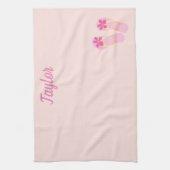 Strandflippen Geschirrtuch (Vertikal)