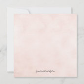 Strandflorensand Dollar Starfish Save the Date (Rückseite)