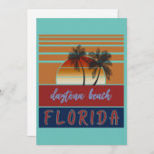 Strandflorida Einladung (Vorne/Hinten)